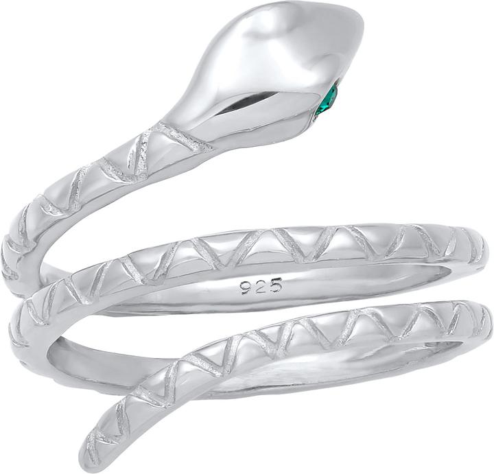 Immagine prodotto Elli Schlangen Design mit Kristallen (46, 925 Argento)