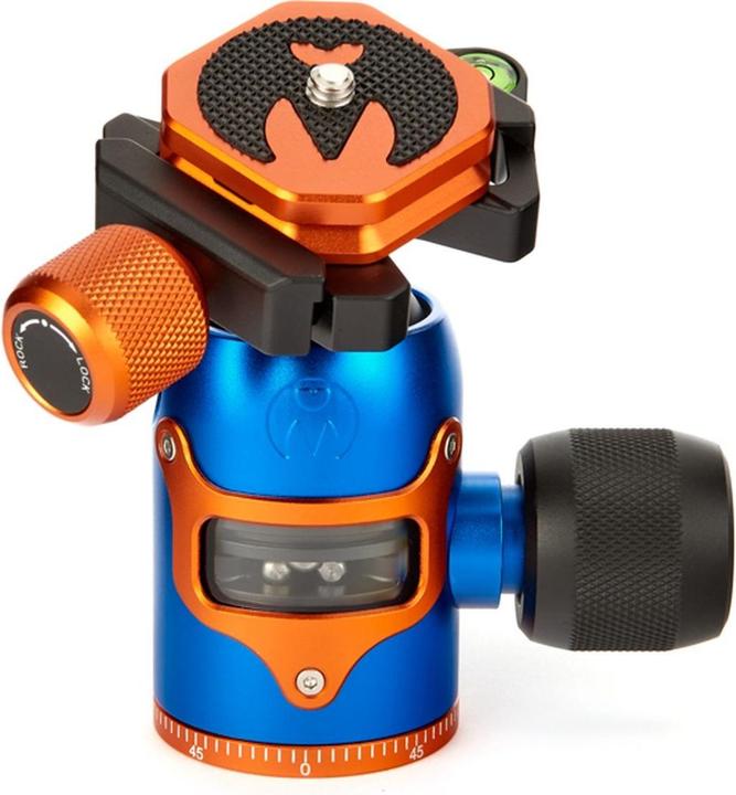 3 Legged Thing AirHed VU Blau - Kugelkopf mit Arca-kompatibler Schnellwechselplatte (Kugelkopf)