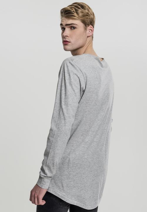 Image du produit Urban Classics Tee Long Shaped Fashion L/S (S)