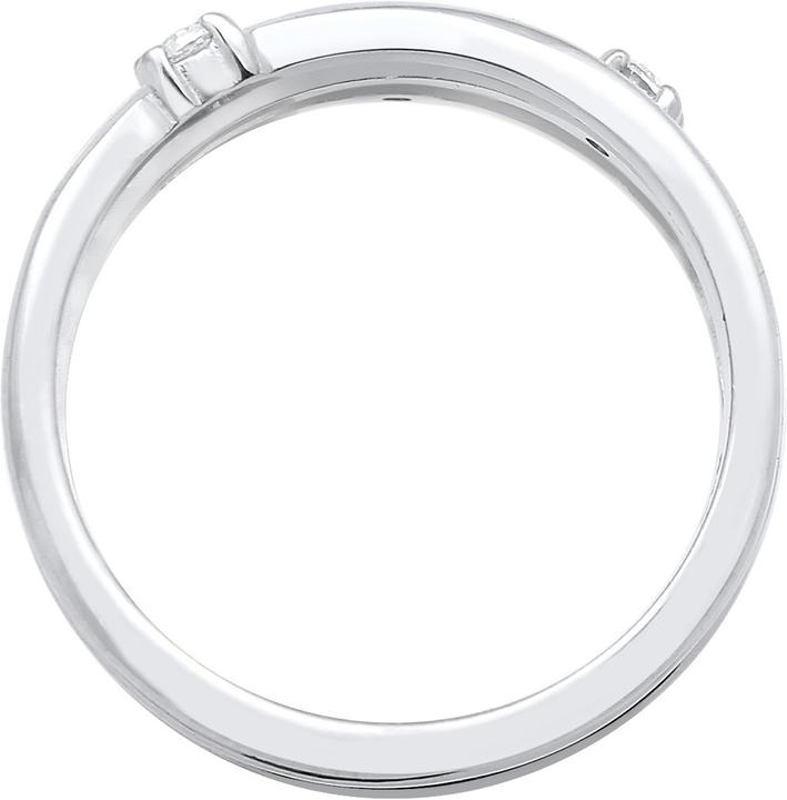 Image du produit Elli Wickelring mit Zirkonia Kristallen (54, Argent 925)