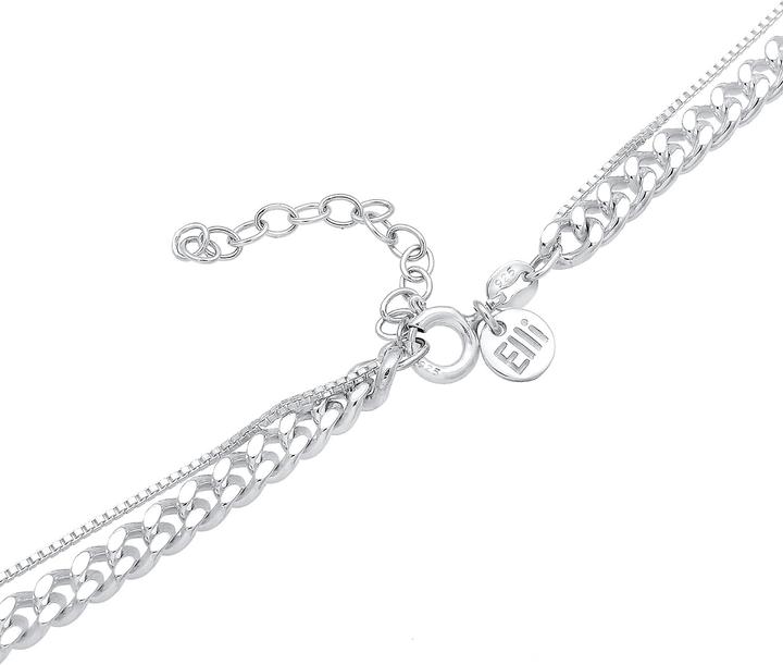 Immagine prodotto Elli 2-lagige Panzerkette (Argento, 40 - 50 cm)