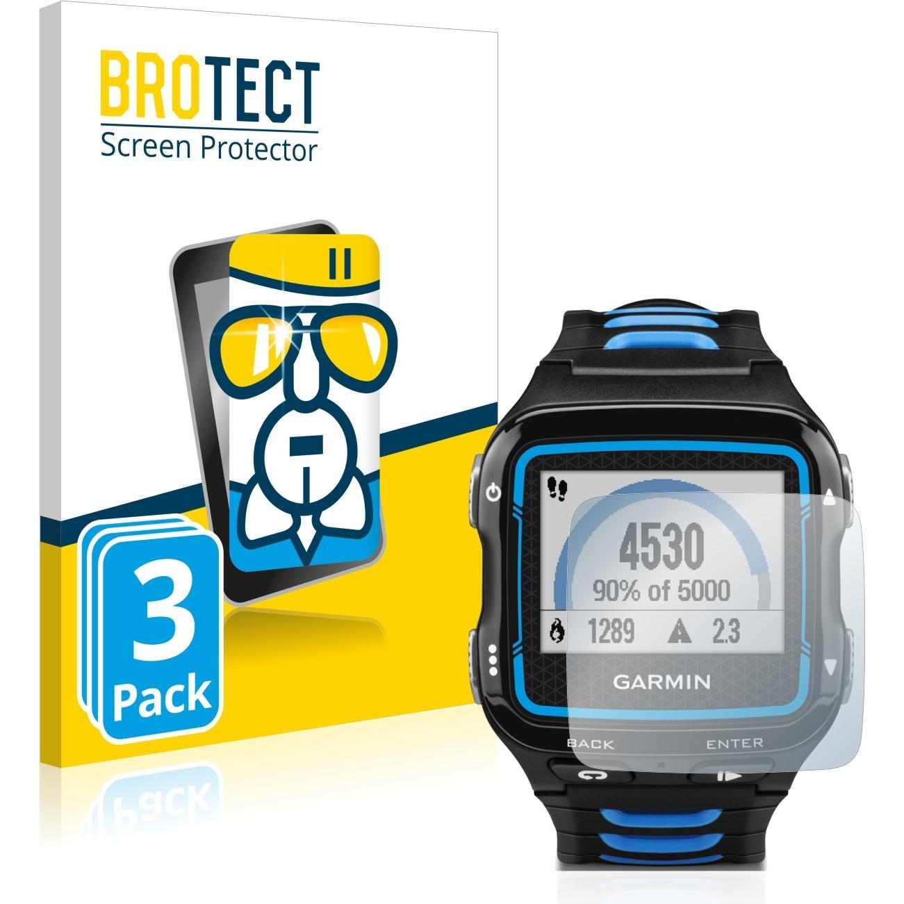 BROTECT AirGlass Panzerglasfolie, Smartwatch Schutzfolie, Transparent