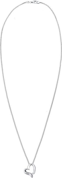Immagine prodotto Elli mit Herz-Anhänger Diamant (0.015 ct.) (Argento, 45 cm)