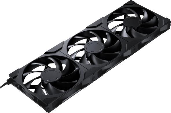 Image du produit Phanteks Ventilateur M25 Gen2 PWM, lot de 3 - 140mm, noir (140 mm, 3 x)