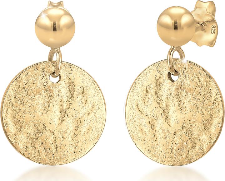 Produktbild Elli Ohrhänger mit Plättchen im Vintage Design (Sterling Silber)