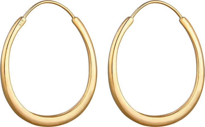 Immagine prodotto Elli Basic Creolen Oval (Argento)