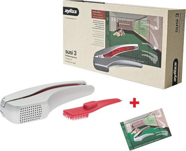 Actual product image Zyliss Knoblauchpresse Susi Sonderedition inkl. Briefmarke