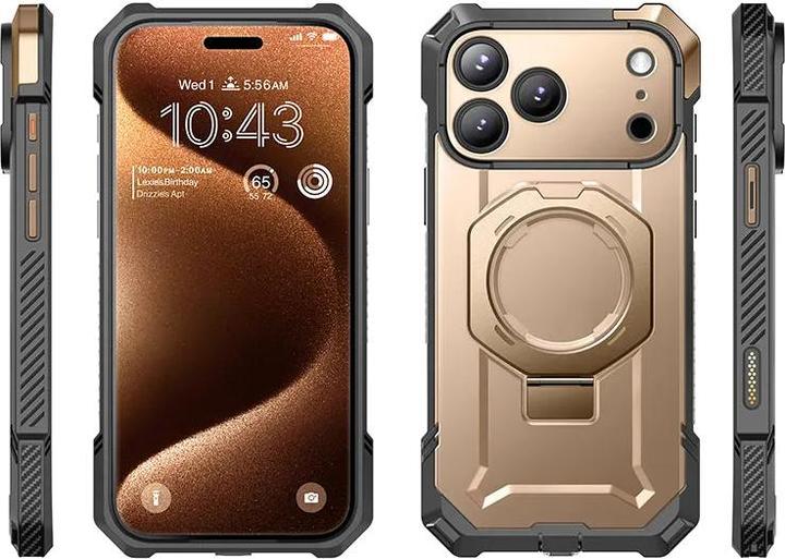 Image du produit Supcase UB Grip Mag MagSafe Case für iPhone 17 Pro Max - Gold (Apple iPhone 17 Pro Max)