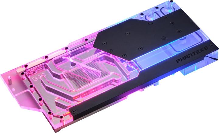 Immagine prodotto Phanteks Blocco acqua Glacier G40 RTX 4080/90 con piastra posteriore per Gigabyte, D-RGB - nero