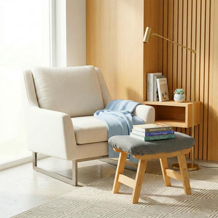 Actual product image Relaxdays ottoman