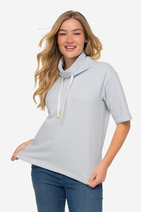 Immagine prodotto Laurasøn Sweatshirt, oversized, Ringel, Stehkragen, OEKO-TEX (M)