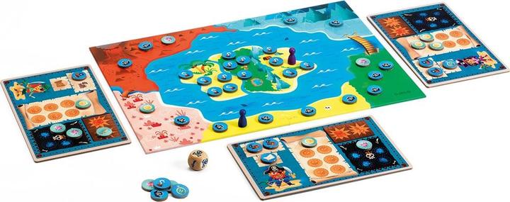 Actual product image Djeco Pirate Iceland (Italian, Portuguese, French, English)