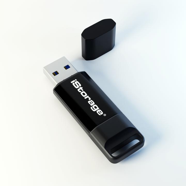 Image du produit iStorage datAshur BT - Clé USB à mémoire flash (biométrique) (128 Go, USB-A)