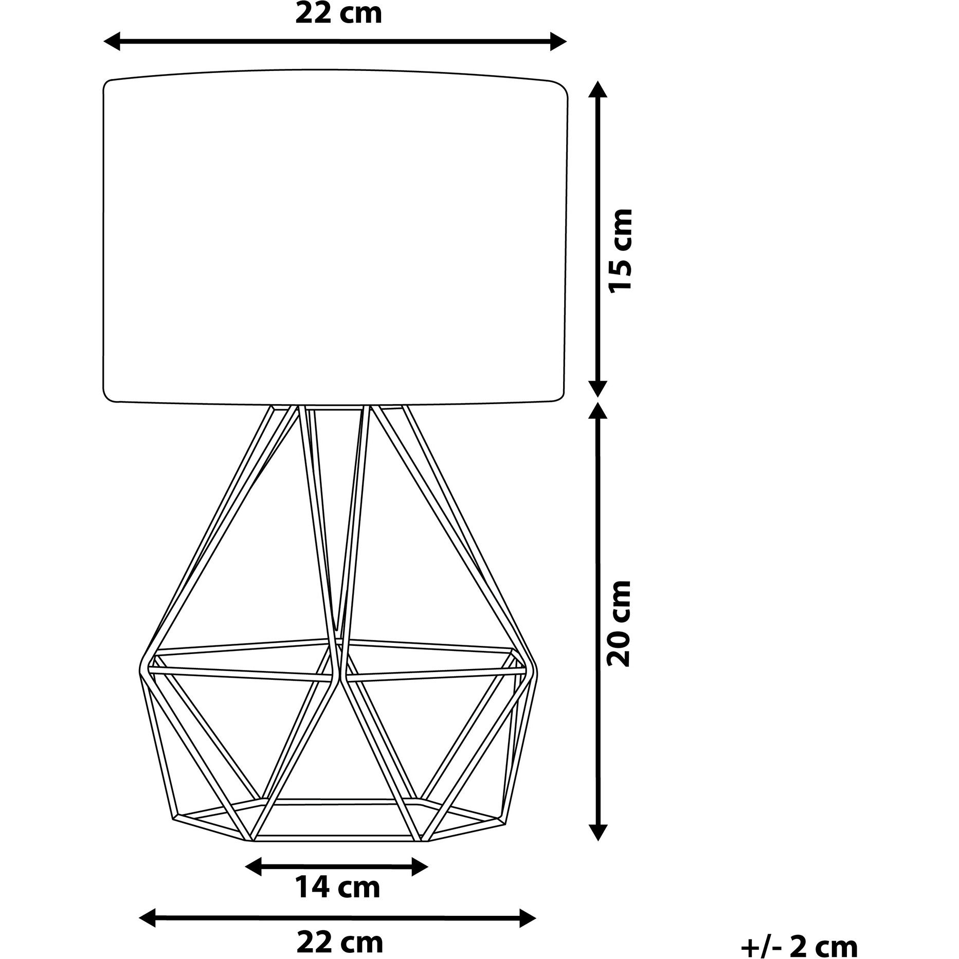 Thumbnail - Beliani, Tischlampe, Maroni (E27)