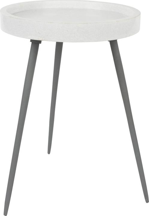 White Label Living Side Table Karrara White
