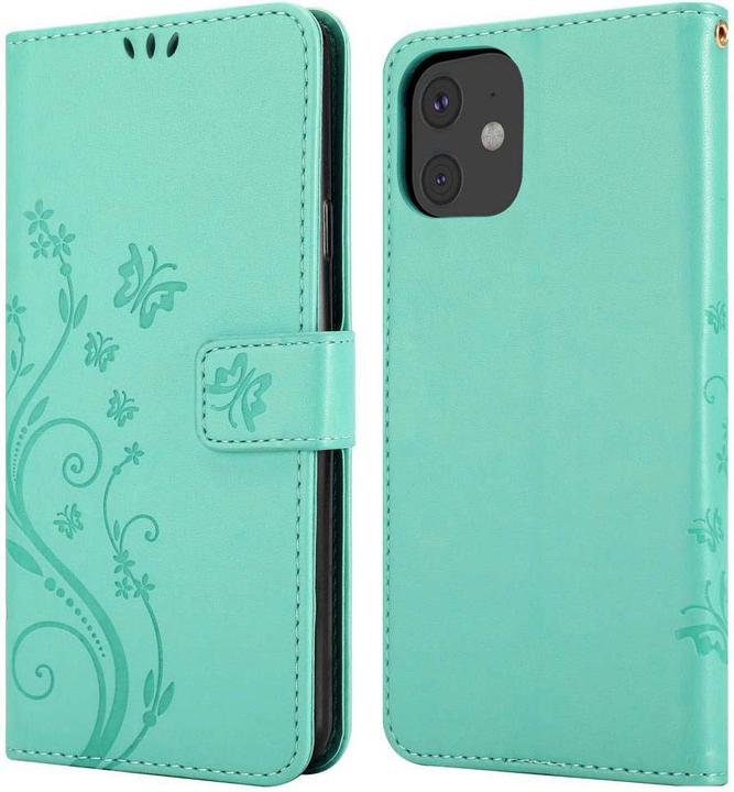 Actual product image Cadorabo Flower Book Cover (Apple iPhone 11)