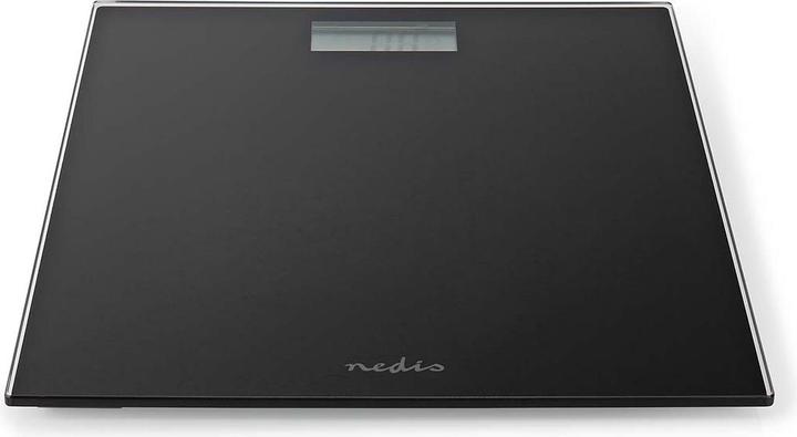 Image du produit Nedis Pèse-personne | Digital | Noir | Verre trempé | Capacité de pesage max : 150 kg (150 kg)