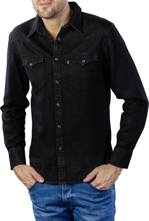 Produktbild Levis Barstow Western Standard Shirt marble black (S)