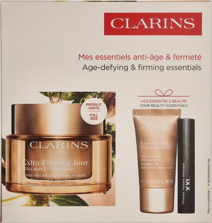 Immagine prodotto Clarins Specials - Set Meine Essentials Anti-aging & Festigkeit (Set per la cura del corpo, Set per la cura del viso)