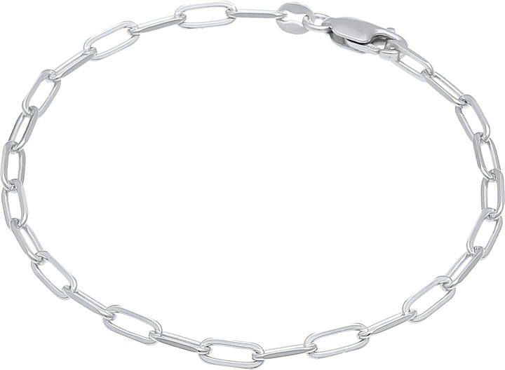 Produktbild Elli Basic Gliederkette Ovales Design (16 cm, Sterling Silber)