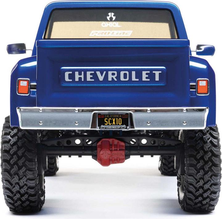 Actual product image Axial SCX10 III Base Camp 1982 Chevy K10 4X4 RTR, 1/10 Blue (RTR Ready-to-Run)