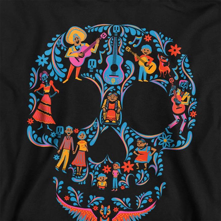 Produktbild La Maison du Coco Day Of The Dead Skull Kapuzenpullover (128)