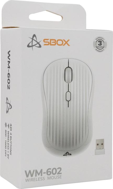 Image du produit Sbox WM-602 blanc sans fil (Sans fil)