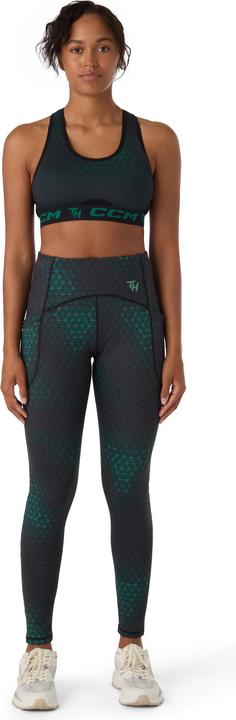 Produktbild CCM PLG5TW AD DAMEN TRAININGSHOSE Dunkelgrün L (L)