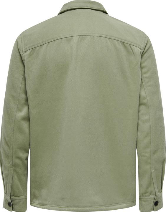 Actual product image Only & Sons Onsash Ovr Woolen Look Pkt Ls Shirt Bp (L)