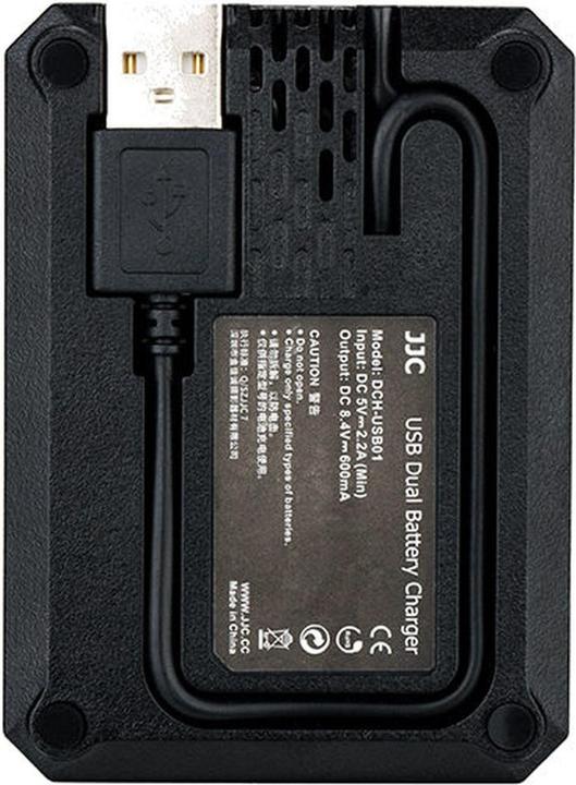 Image du produit JJC Chargeur double USB pour Canon LP-E6N (Chargeur de batterie d'appareil photo)