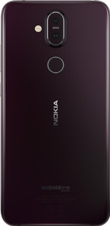 Produktbild Nokia 8.1 (64 GB, Iron, 6.18", Hybrid Dual SIM, 4G)