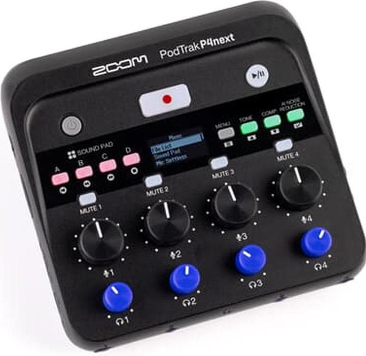 Produktbild Zoom PodTrak P4next (EU/UK) 4-Spur Podcast