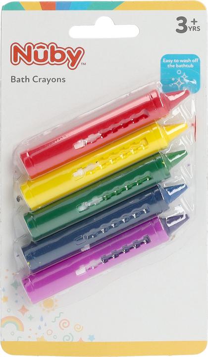 Actual product image Nuby Bath crayons