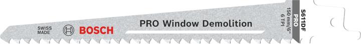 Nutritional values and ingredients Bosch Professional Zubehör PRO Window Demolition S611DF sheet, 1.25 x 19 x 150 mm, 25 pcs.