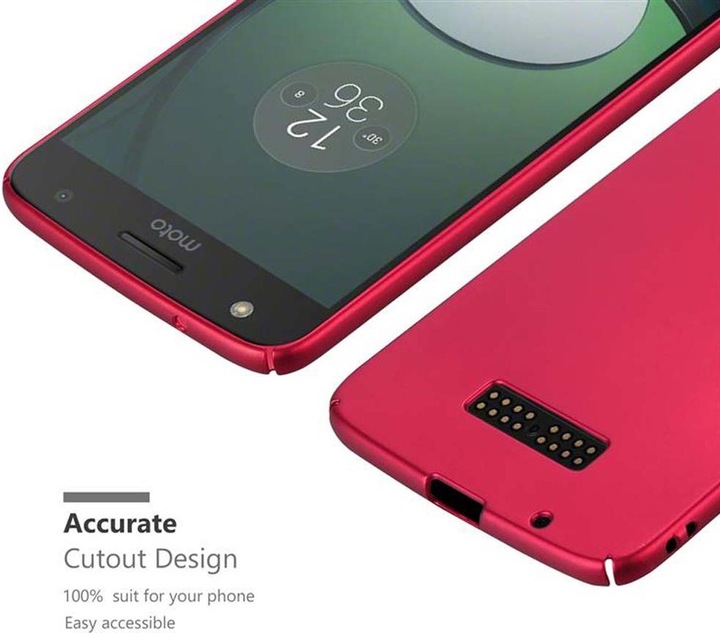 Produktbild Cadorabo Hard Cover Matt Metall Cover (Motorola Moto Z)