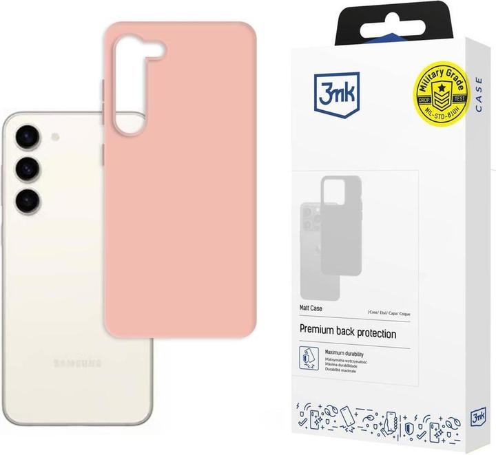 Produktbild 3MK Matt Case Soft Touch Silikonhülle Series (Samsung Galaxy S23+)