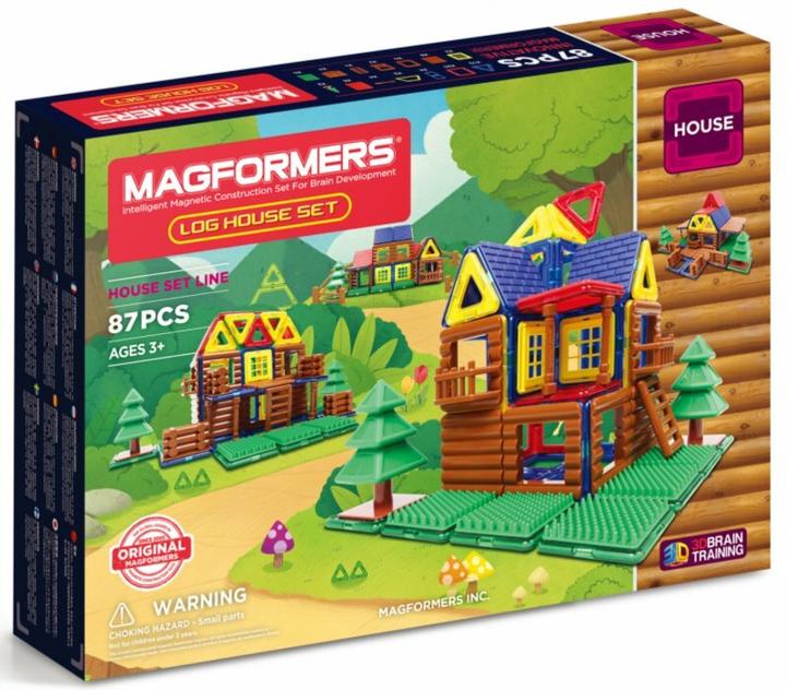 Magformers Cabane de forêt 87 pièces