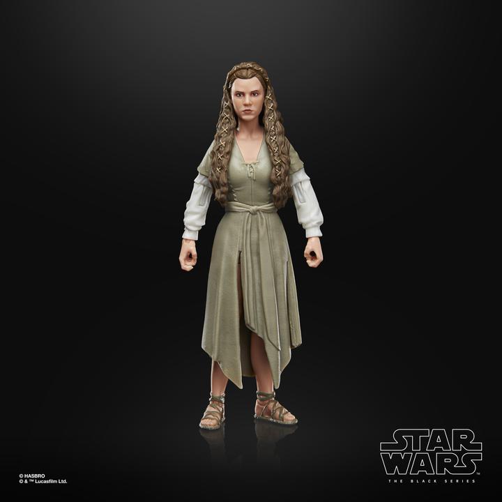 Actual product image Hasbro The Black Series Leia (Ewok Village), 15 cm grosse Figur zu Star Wars: Die Rückkehr der Jed