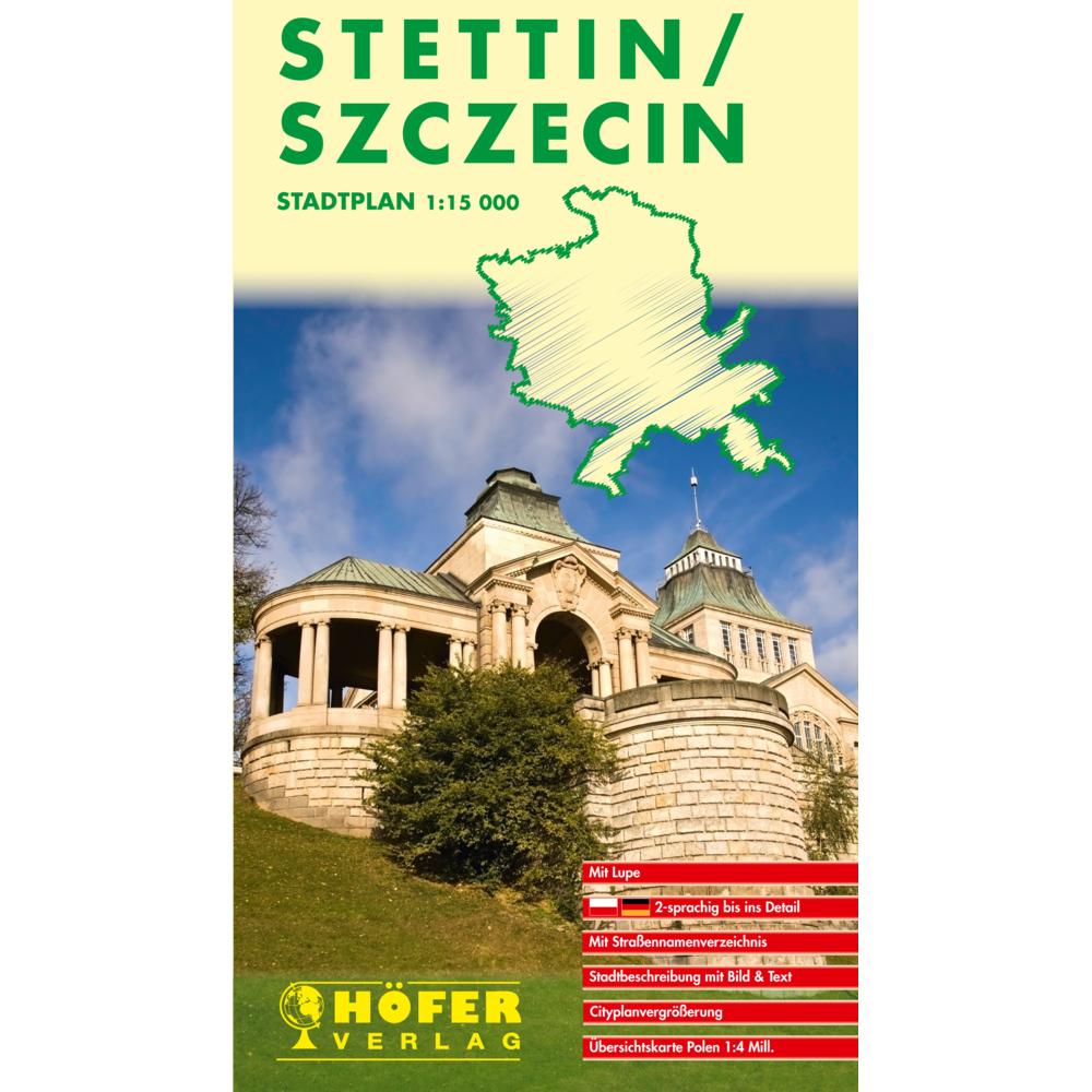 Thumbnail - Stadtpln. Stettin, Landkarte