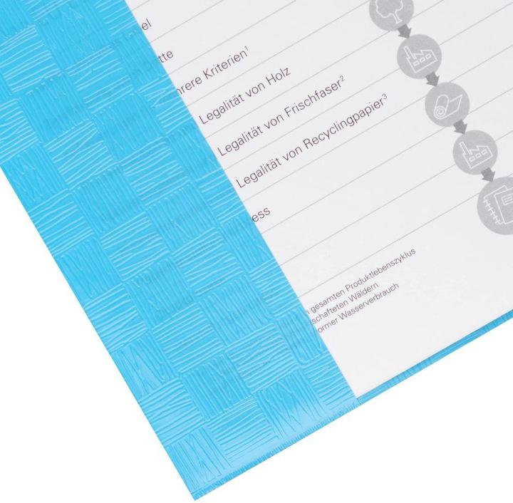 Produktbild Oxford Einbandfolie A4, Hellblau, 10 Stück