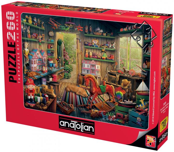 Anatolian 3325 puzzle 260XL pcs. Eduard's Toy Workshop (260 pieces)