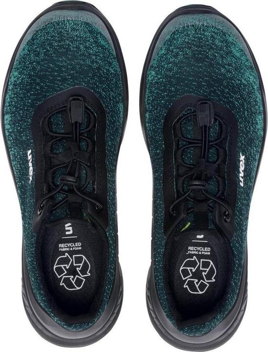 Actual product image Uvex Safety 6824241 Safety low shoe S1P Shoe size (EU): 41 Black, Green, Blue 1 pair (S1P, 41)