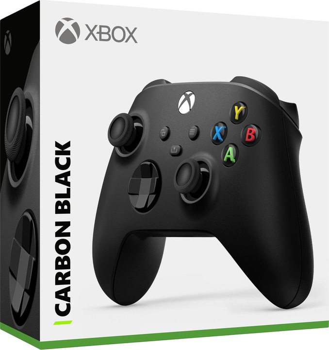 Produktbild Microsoft Xbox Wireless Controller - Carbon Black (Xbox Series S, Xbox One S, PC, Xbox One X, Xbox Series X)