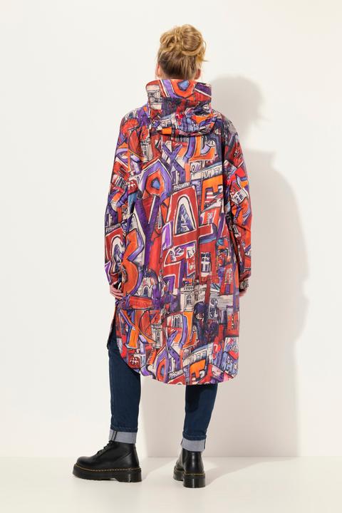 Produktbild Laurasøn Funktions-Regencape, Unisex, Print, Kapuze (One Size)