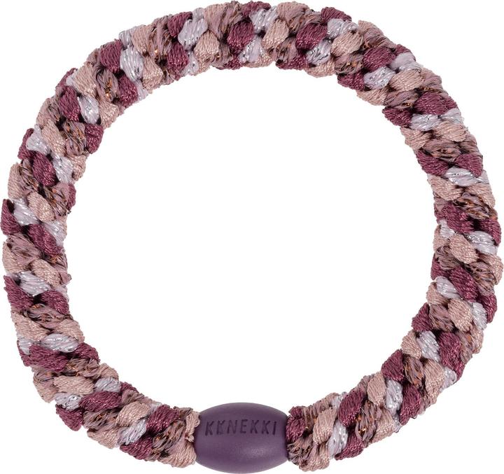 Immagine prodotto Kknekki Fascetta per capelli singola mix rosa prugna con glitter (Elastico per capelli)
