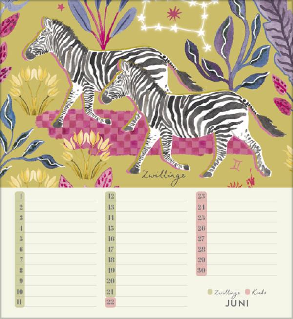 Produktbild Geburtstagskalender Sternzeichen