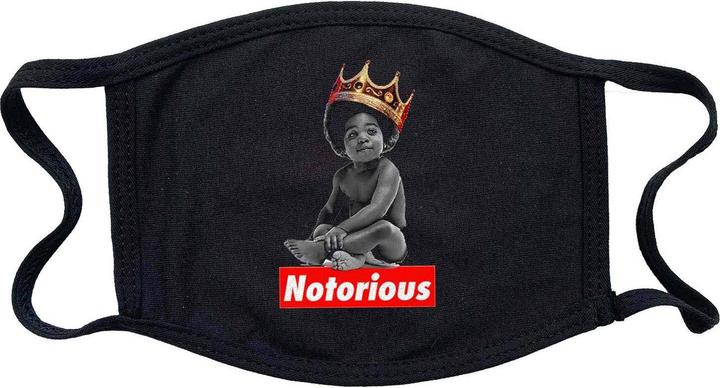 Image du produit Biggie Smalls Masque facial Notorious Baby unisexe pour adultes