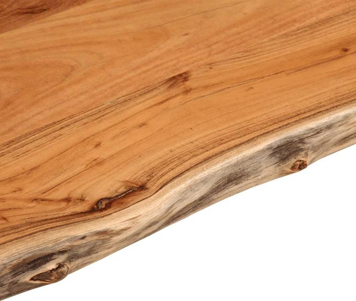 Produktbild vidaXL Tischplatte Holztischplatte Ersatztischplatte Rechteckig Massivholz (80 x 40 x 2.5 cm)