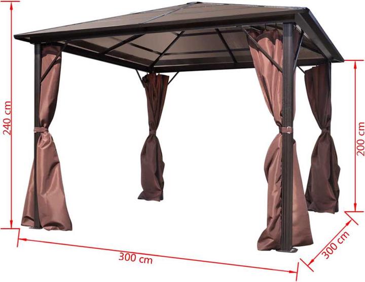 Image du produit vidaXL Solea (300 cm, 300 cm)