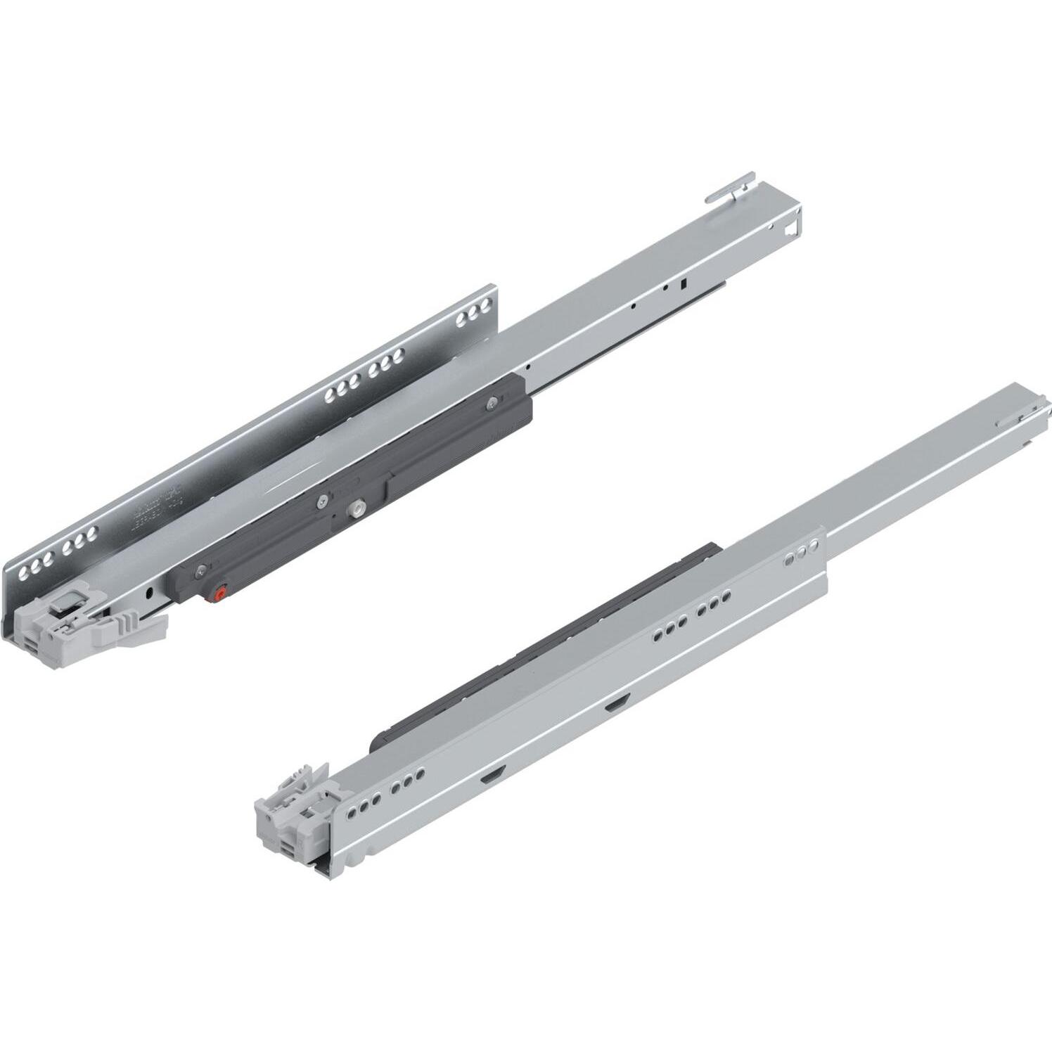 Blum, Schubladenauszüge, LEGRABOX Korpusschiene mit TIP-ON, Vollauszug, 40 kg, NL 550 mm, links/rechts, verzinkt